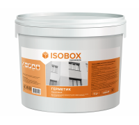 Герметик ISOBOX акриловый для межпанельных швов (серый), ведро 7кг