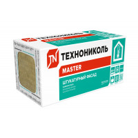 Каменная вата Технониколь Штукатурный Фасад 1200х600х100 мм, упаковка (3 плиты; 2,16 м2; 0,216 м3)