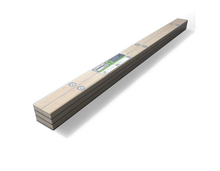 Рейка деревянная SoundGuard ВиброЛайнер  1525х47x24мм