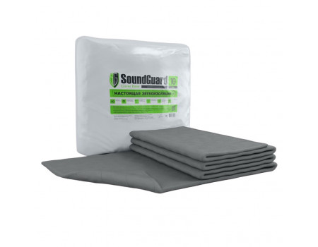 Звукоизоляционный мат SoundGuard Cover Base 7500х1500х10 мм (11.25 м2 в уп)