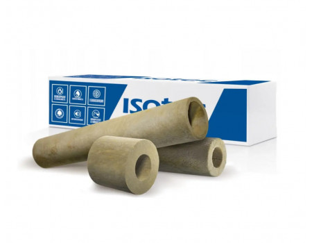 Цилиндр навивной без покрытия Isotec Section 30х114 мм, шт (1,2 м.п.)